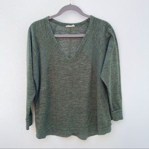 Hummingbird Anthropologie over size sweater boho